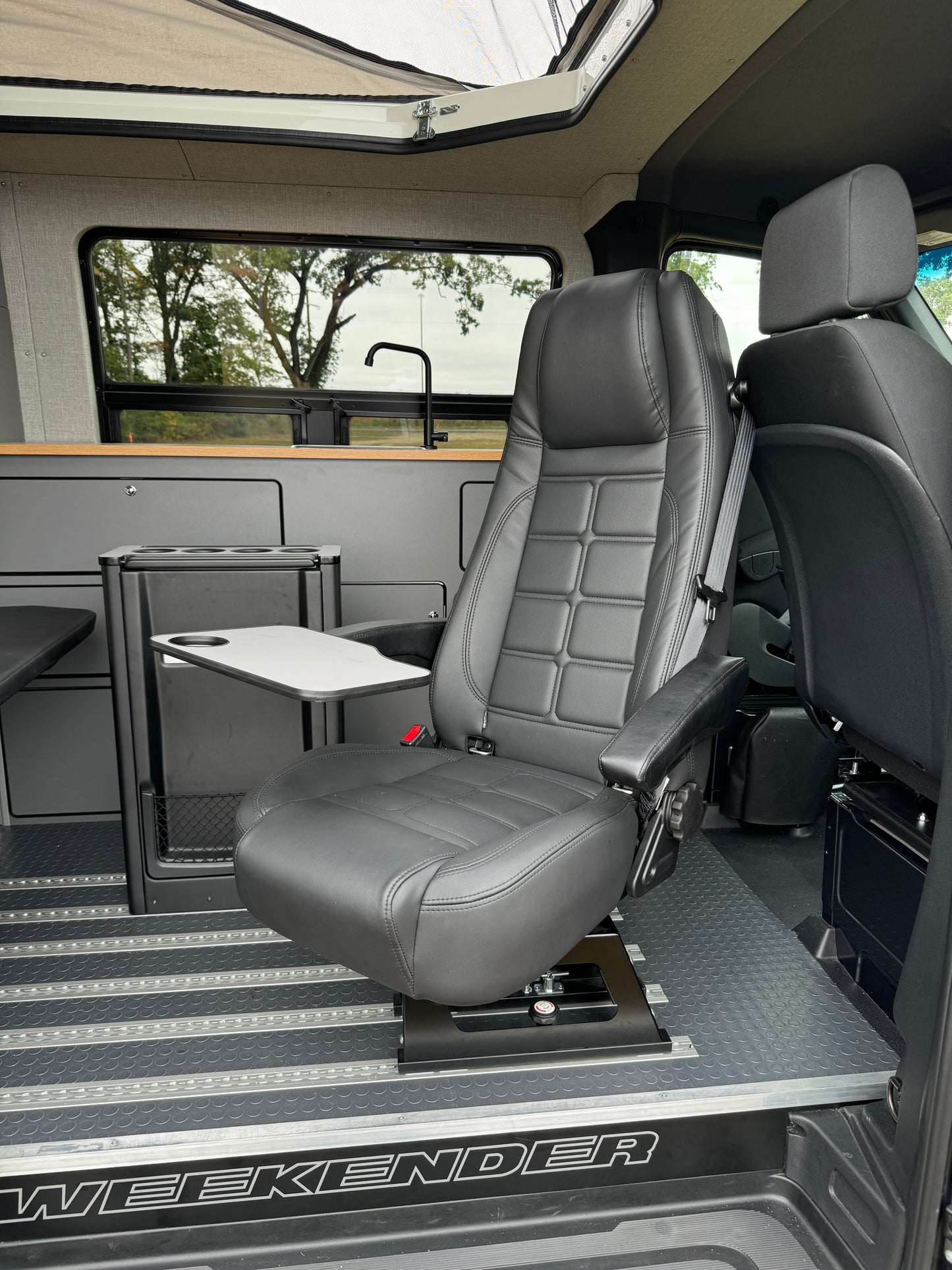 SafeTrack Folding Armrest Table
