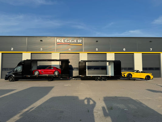Kegger Transport Covered Trailer