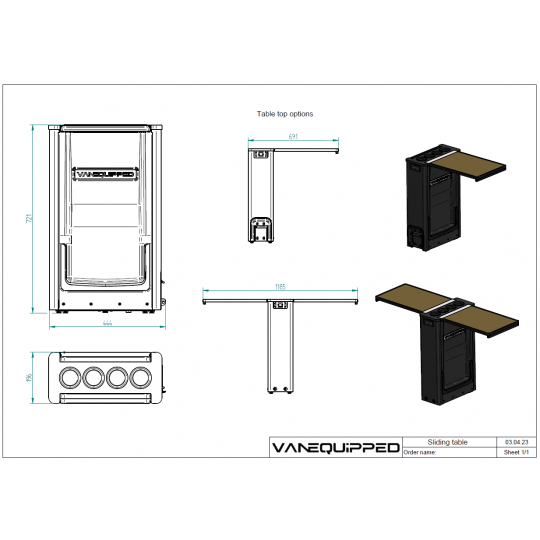 SafeTrack Tray Tables