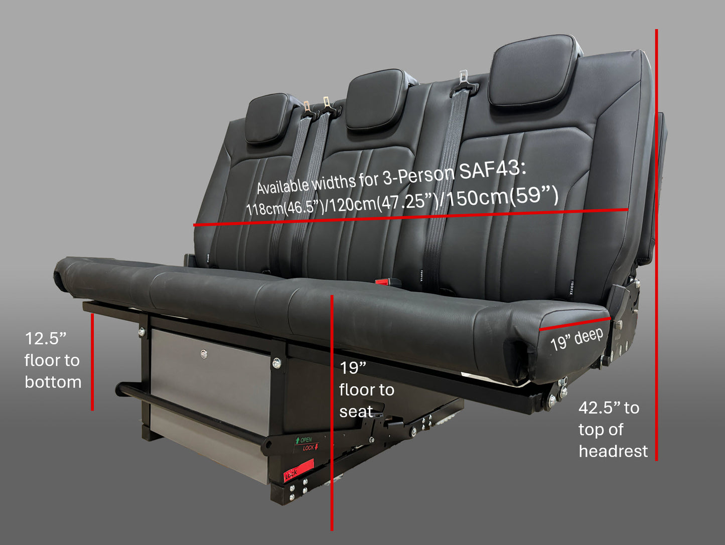 SAF43 Seat Bed